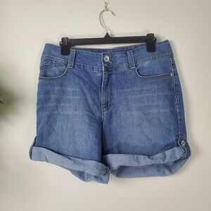 Nine West shorts Women's 10/29  Indigo Denim Pocketed